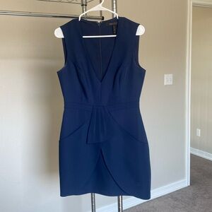 BCBG navy blue dress